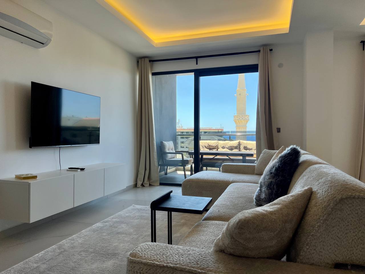 N°A27 - Salam Résidence 2 - Magnificent 3 Bedroom Duplex, Sea View and Mosque!
