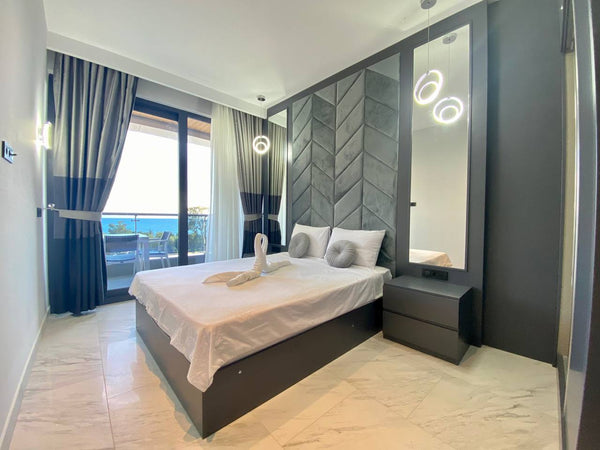 1-Bedroom Designer Apartment with Ocean View and Pool in Alanya – Via Mar No. 154 | Alanya Experience