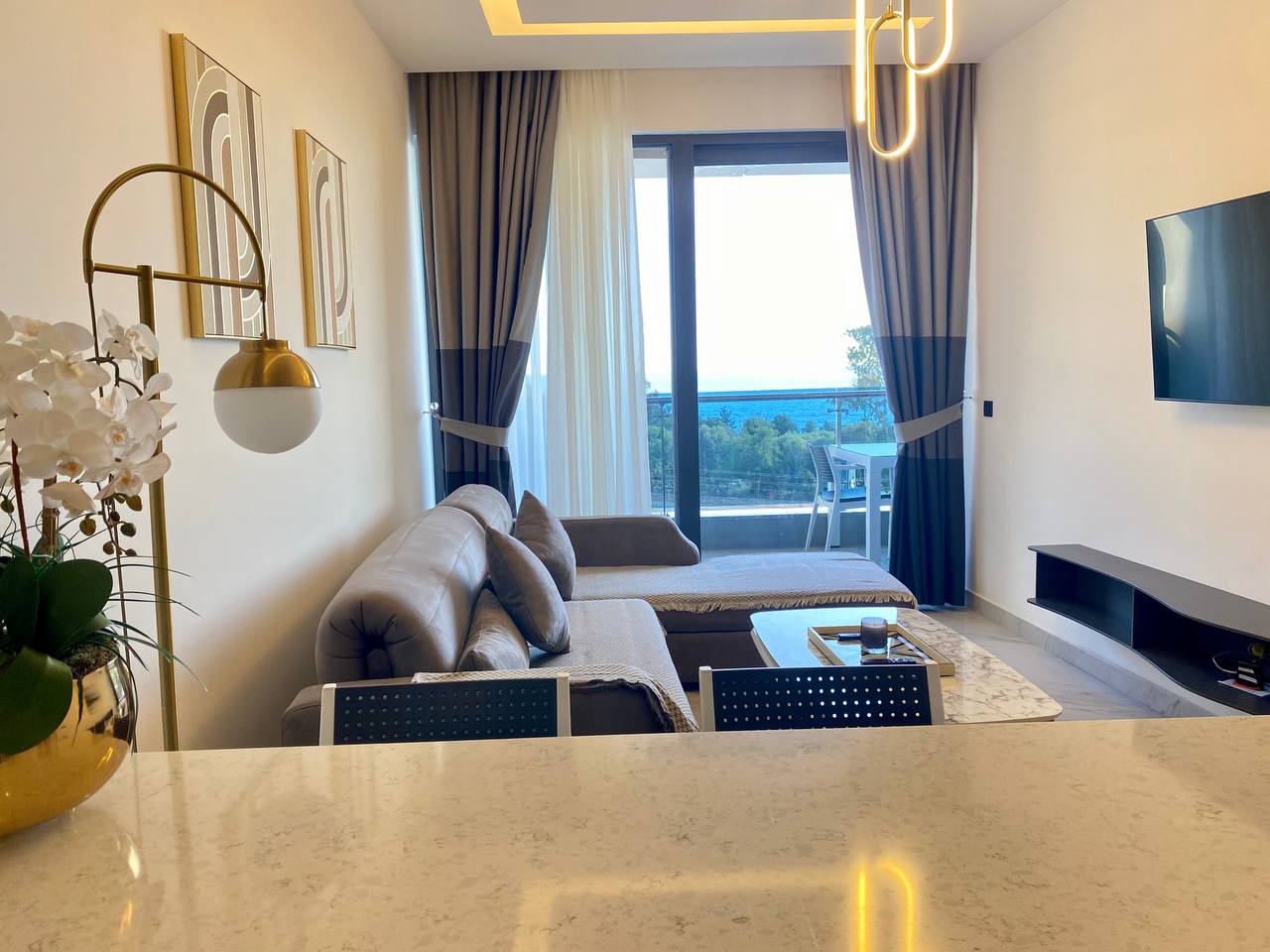 N°154 - Via Mar - 1 Bedroom + Living room Beautifully decorated - Pool and sea view