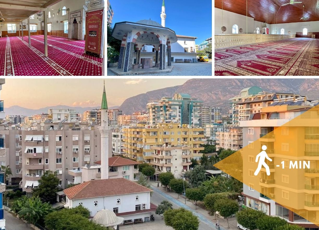 N°33 - Salam Résidence - Incredible 1 Bedroom + Living Room Mosque and Sea View on the 7th floor