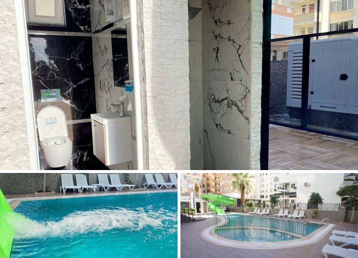 N°33 - Salam Résidence - Incredible 1 Bedroom + Living Room Mosque and Sea View on the 7th floor