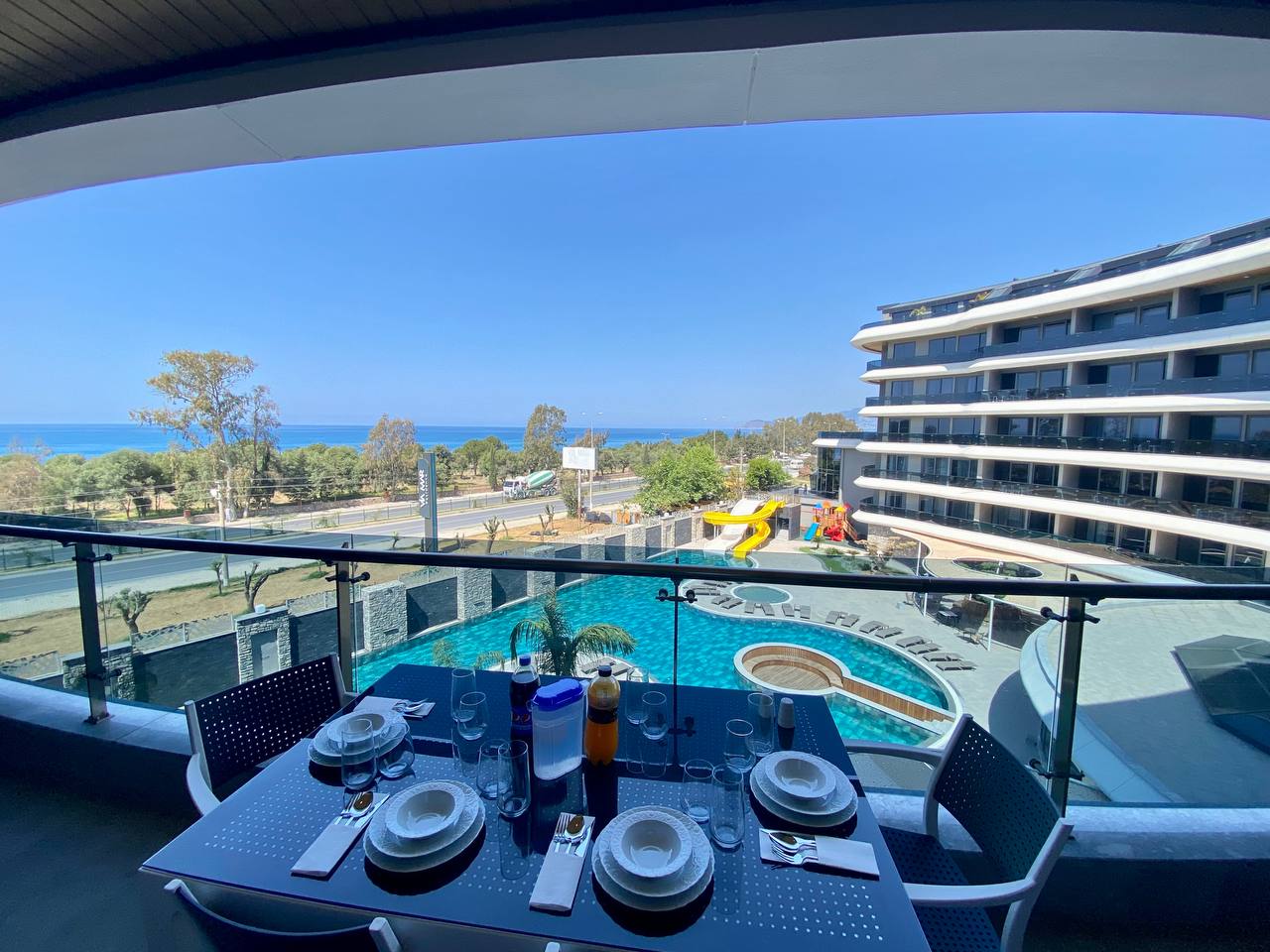 N°234 - Via Mar - Apartment 1 Bedroom + Living Room - Sea, Pool and Alanya views