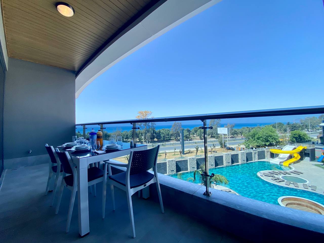 N°234 - Via Mar - Apartment 1 Bedroom + Living Room - Sea, Pool and Alanya views
