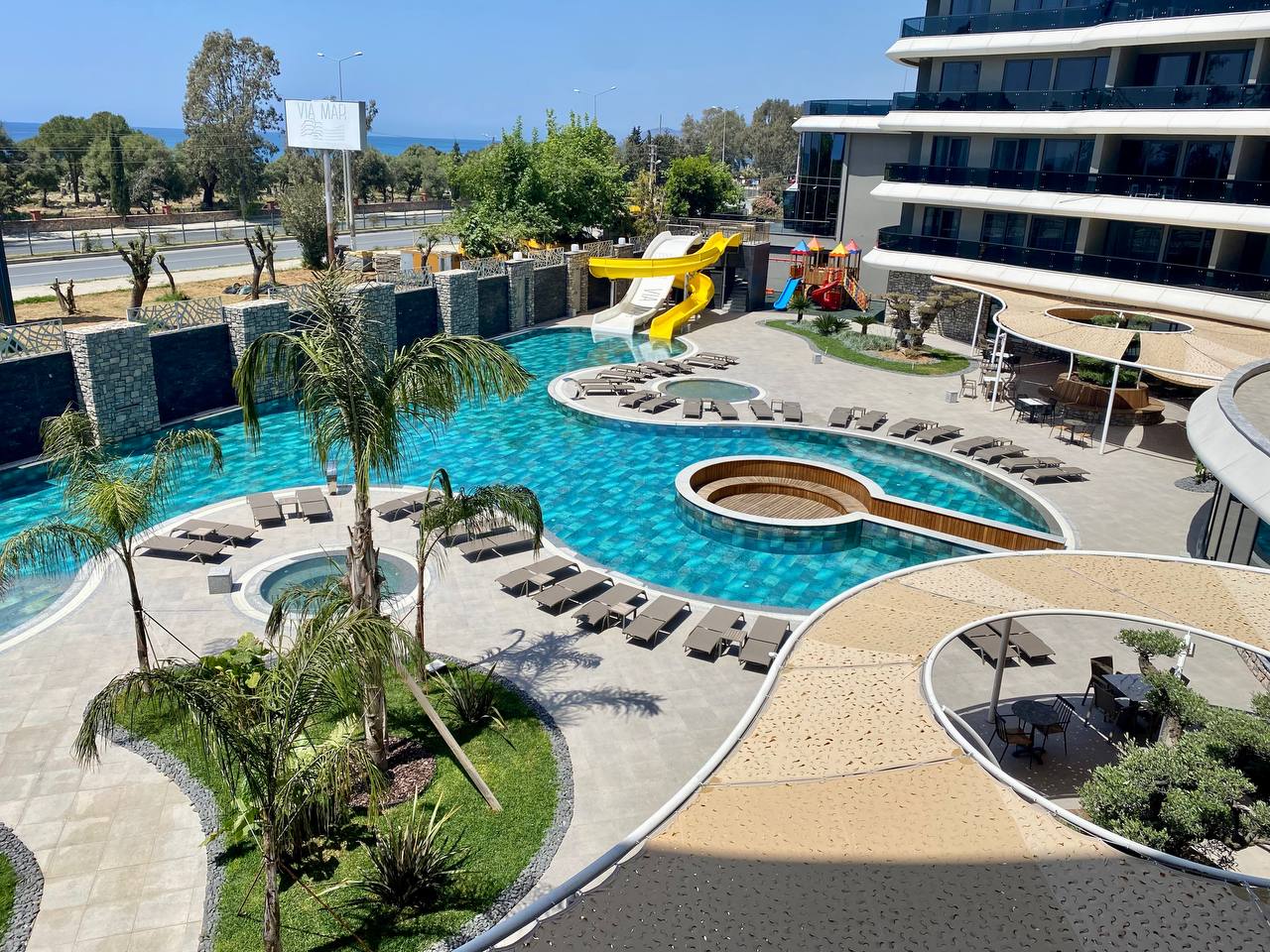 N°221 - Via Mar - 1 Bedroom + Lounge Sea, Pool & Alanya Views