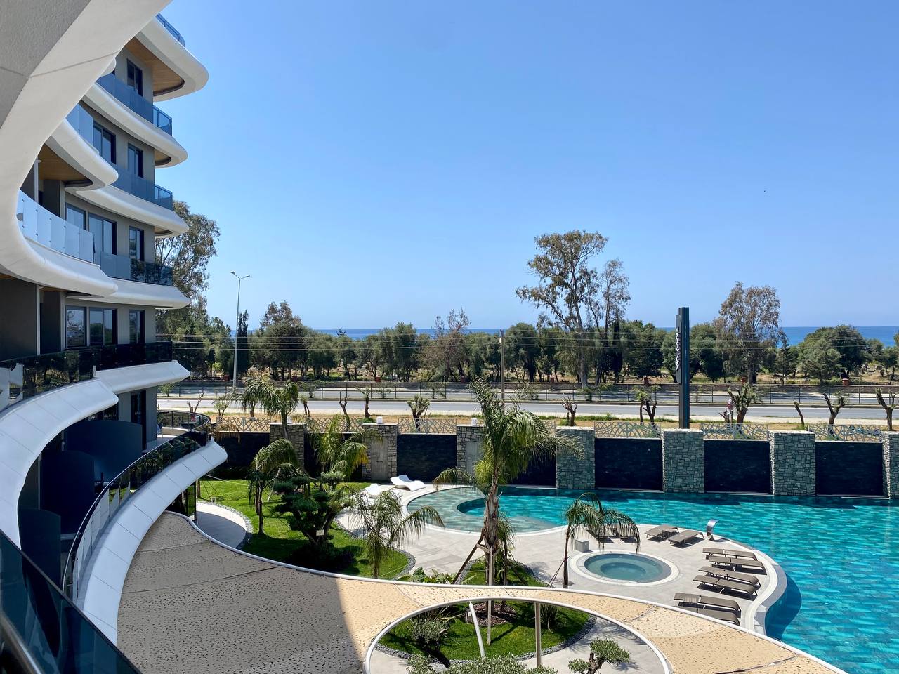 N°224 - Via Mar - 1 Bedroom + Lounge Sea, Pool & Alanya Views