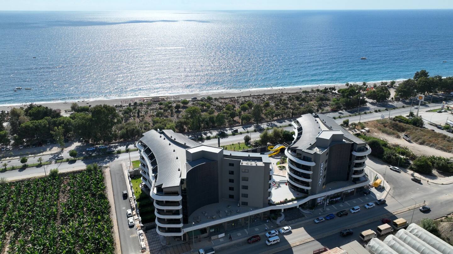 N°222 - Via Mar - 1 Chambre + Salon Vue sur la Mer, la Piscine et Alanya