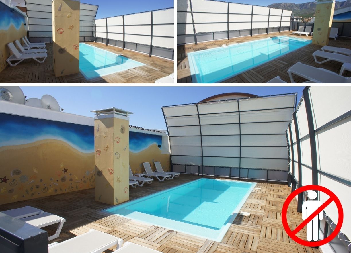 N°33 - Salam Résidence - Incroyable 1 Chambre + Salon Vue Mosquée et Mer au 7ème étage