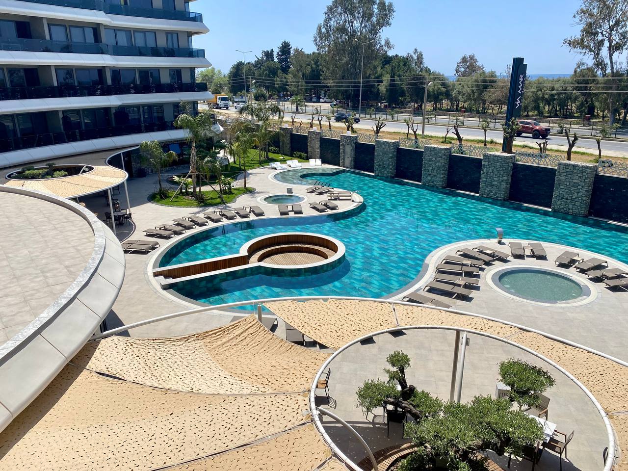 N°115 - Via Mar - Appartement 1 Chambre -  Vue sur la Piscine et la Mer