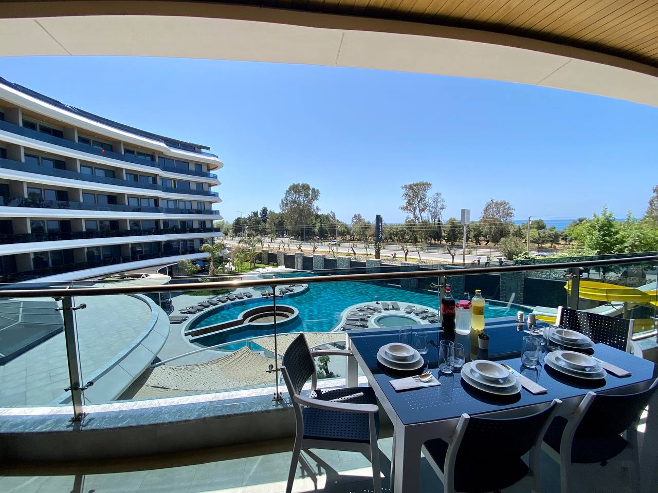 N°115 - Via Mar - Appartement 1 Chambre -  Vue sur la Piscine et la Mer