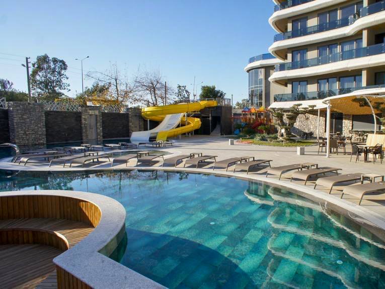 N°115 - Via Mar - Appartement 1 Chambre -  Vue sur la Piscine et la Mer