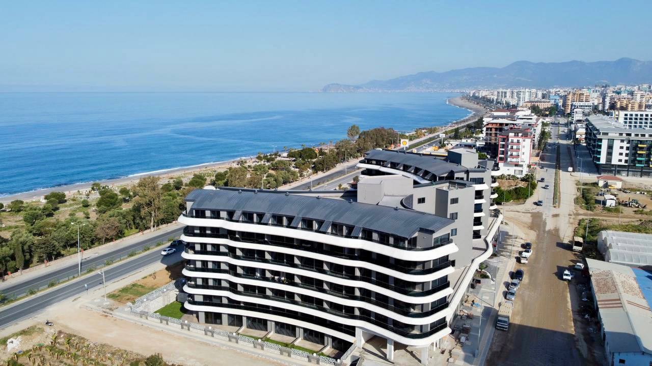 N°224 - Via Mar - 1 Chambre + Salon Vue sur la Mer, la Piscine et Alanya