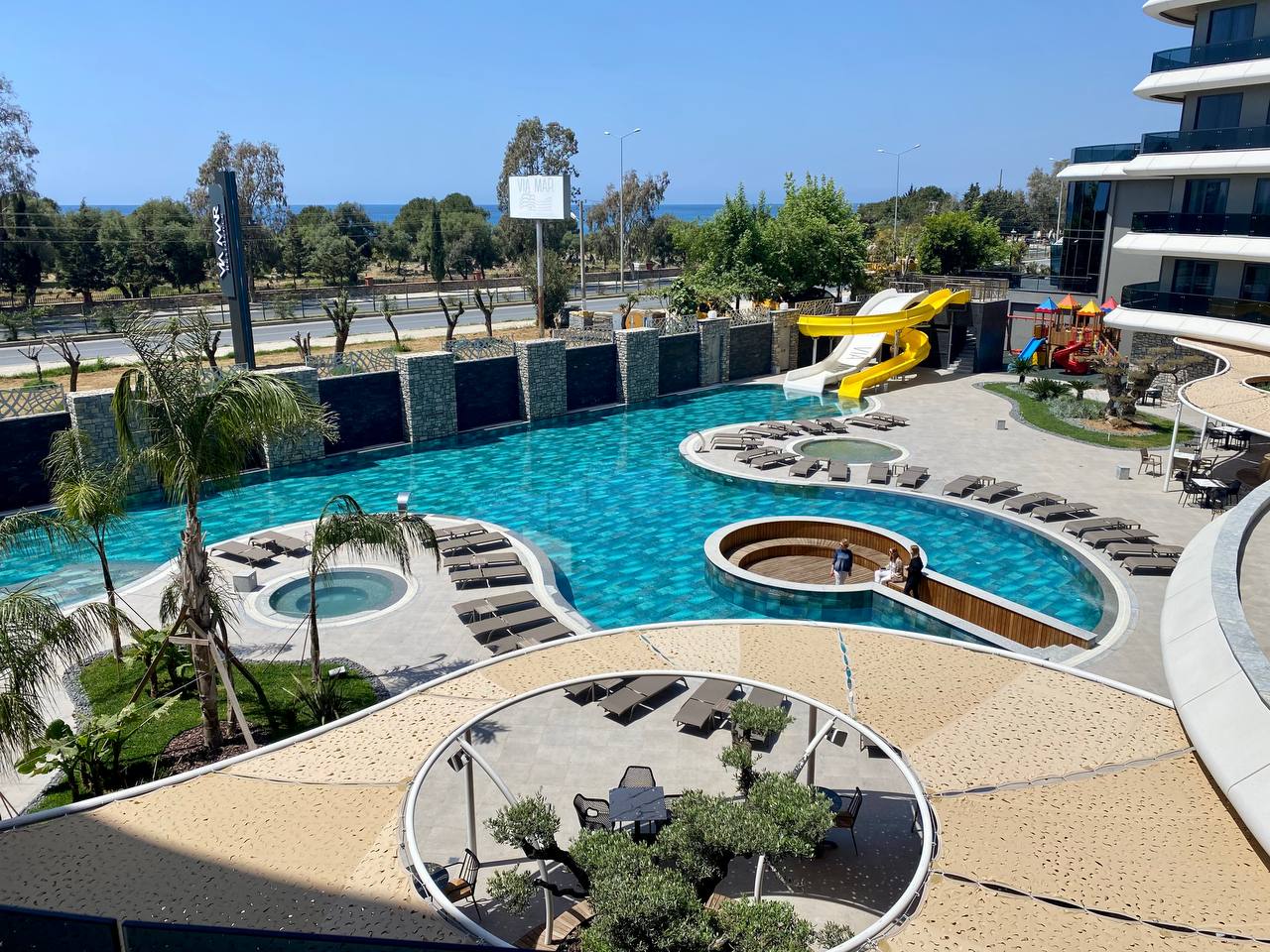 N°115 - Via Mar - Appartement 1 Chambre -  Vue sur la Piscine et la Mer