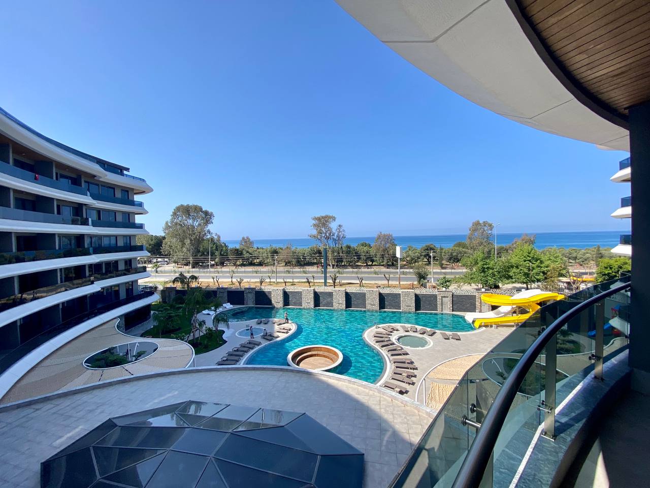 N°115 - Via Mar - Appartement 1 Chambre -  Vue sur la Piscine et la Mer