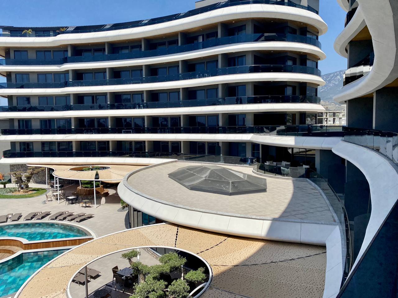 N°222 - Via Mar - 1 Chambre + Salon Vue sur la Mer, la Piscine et Alanya